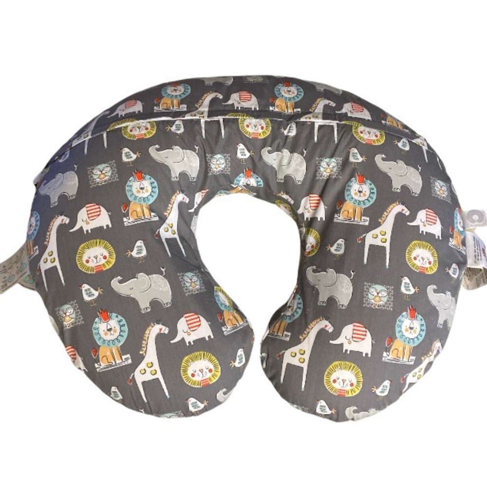 Boppy Pillow with elephants - Excellent condition